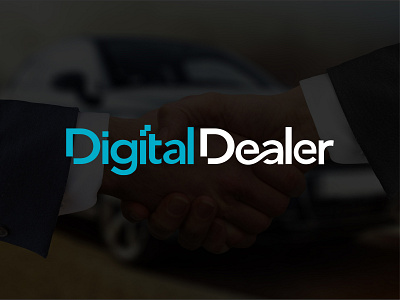 Digital Dealer Business Logo brand identity branding business logo creative custom flat logodesign minimal professional logo unique