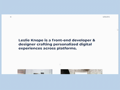 Minimalist Portfolio 100 day project adobe xd adobexd app design daily challange daily ui interface ui ui design user experience user interface ux ux design web design website