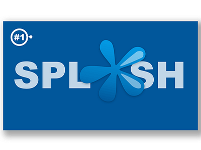 Splash branding design icon logo ui ux vector