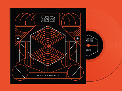 Meles Meles Artwork artwork design logotype record cover vinyl