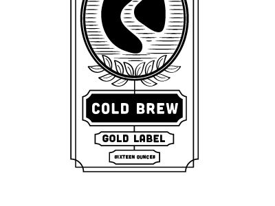 Coffee Label Cold Brew