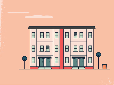Just an apartment building apartment illustration vector