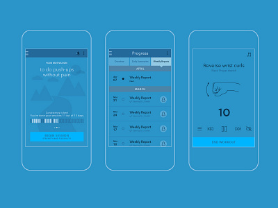 Healios Wireframes