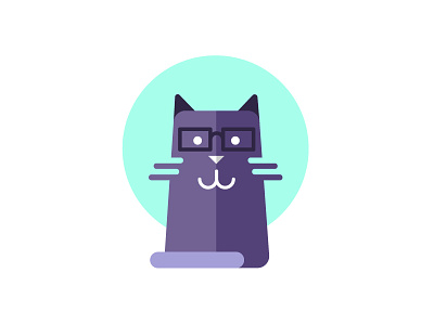 Meow cat illustration meow vector