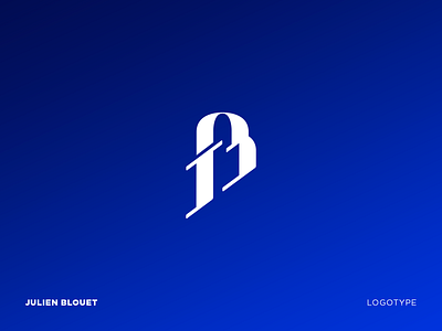 Julien Blouet - Logotype branding concept design gradient illustration logo vector