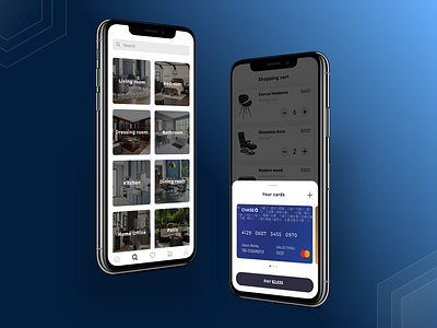 Furniture AR - Categories/Payment app app design augmented reality augmentedreality design furniture furniture app logo typogaphy ui ui design uidesigner uiux user experience user inteface userinterface ux ux design uxdesign