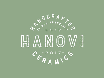 Hanovi Ceramics brandmark ceramics hanovi hanovi ceramics logo seal