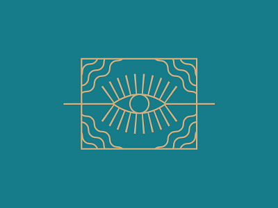 We are Ritual: 01 420 cannabis design eye flat gold icon illustration marijuana modern ritual ritualhouse see teal tribal vector water