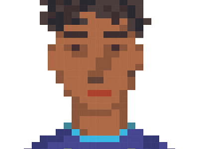 My pixel face