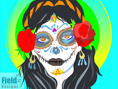 Santa Muerte! 2019 equality fieldddesigns graphicdesign illistrator ryanfield toronto