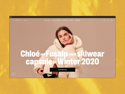 Chloé — E-commerce Redesign