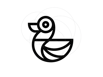 Duck Vector Logo design duck line logo logo design minimal vector