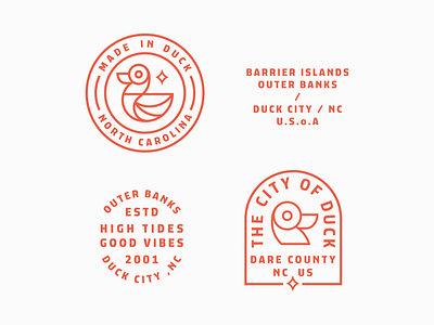 Duck Logos app branding design graphic icon illustration illustrator logo typography vector