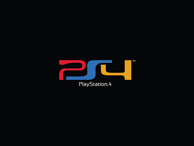 PlayStation 4 Logo game logo play text
