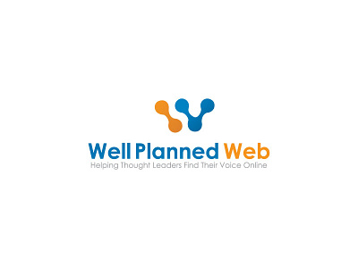Well Planned Web connect internet logo planned web