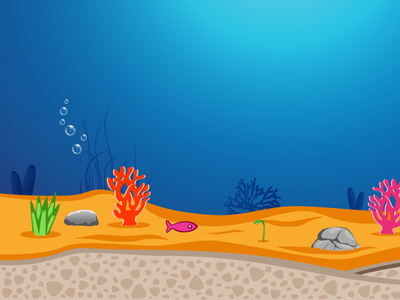 Under Ocean Games Background background art game illustrations under ocean