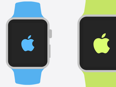 Apple Watch Flat Templates apple watch ui design flat template psd photoshop