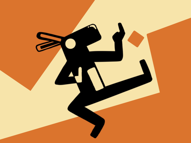 Quick ninja moves pro create pencil apple kangaroo rabbit black drawing digital drawing illustration digital