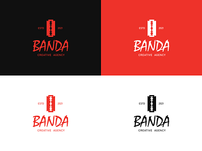 BANDA Creative Agency - LOGO branding creative creative agency design logo