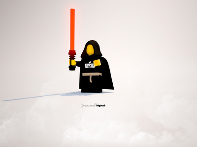 LEGO LUKE 3d c4d graphic design lego