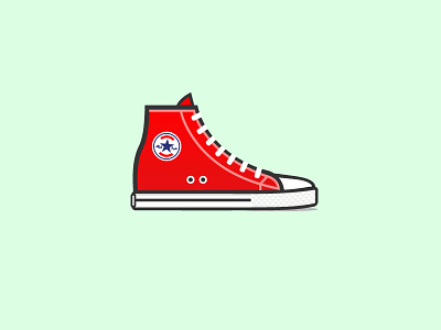 Chuck Taylor All star. allstars fun illustration shoes