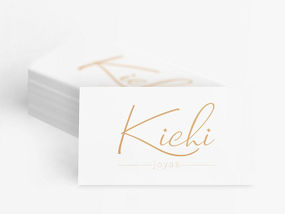Kichi Joyas branding busines card corporate branding design identity card jewelry logo logo