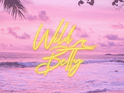 Wild Betty logo branding design graphic design logo