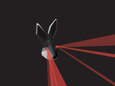Rabbit as part of Visual Identity of a Gaming Studio animals gaming geometric-shapes illustration logo rabbit studio