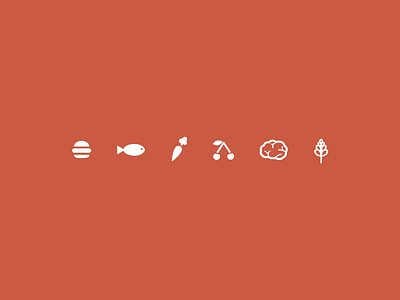 Icons for a health app apps health healthy icons nutrition stay active