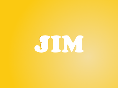 Jim, the trainer branding jim logo startup visual design