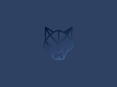 Logo Wolfy branding design logo wolf