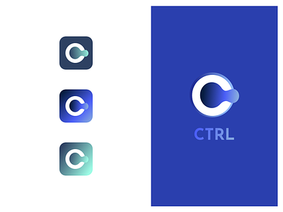 Ctrl Brand Identity betting brand c control ctrl identity logo trading
