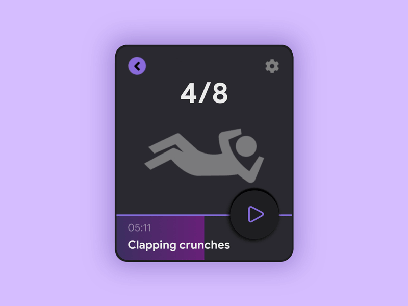 Daily UI #014 _CountdownTimer animation countdown timer dailyui design exercise icon sketch watch watch app