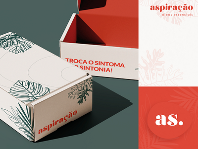 Aspiração - Embalagens de envio adobe illustrator branding illustration logo minimal packaging