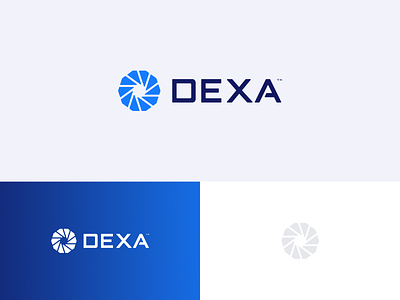 DEXA ERP branding design erp flat logo logo design logotype software