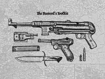 The Basterd's Toolkit design illustration