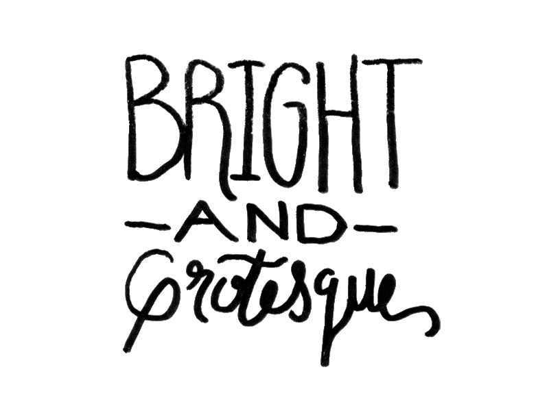 B&G Lettering brushtype drawing handtype illustration lettering texture typography