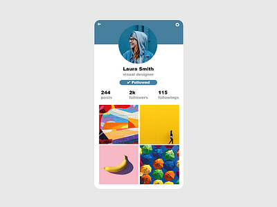 Daily UI 006 - User Profile