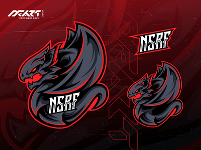 Red Dragonic branding design dragon esport logo esports esports logo gamer gamers gaming illustration logo mascot red sport stream streamer twitch youtube