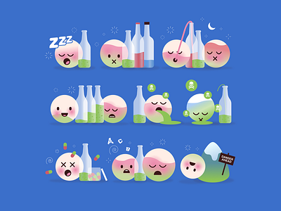 Illustration Icons alcohol dukeuniversity emojis icons illustration readyedu