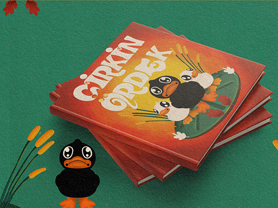 Children's Book Cover Illustration - Çirkin Ördek