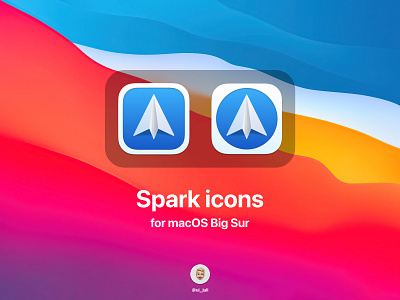 Spark icons for macOS Big Sur