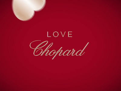 Chopard Love motion design animation parfum