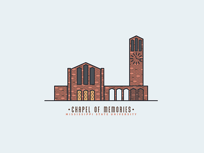 Chapel of Memories building campus chapel college mississippi state