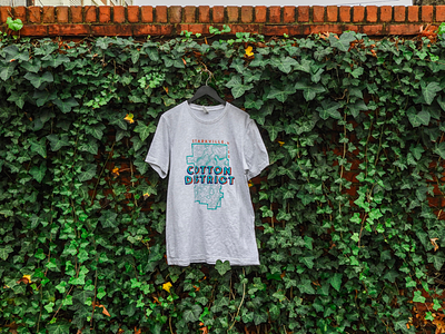 Cotton District Tee cotton district mississippi photography starkville t shirt