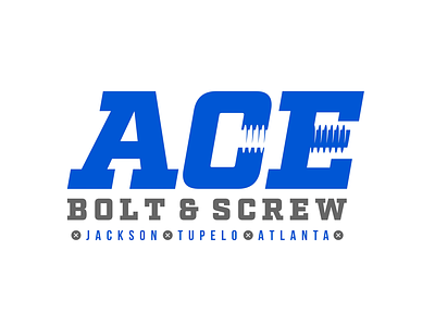 Ace Bolt & Screw logo bolt fastener hardware industrial mechanical screw