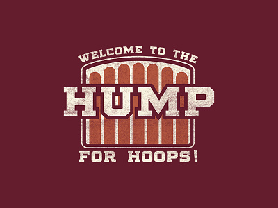 Retro Hump 4 Hoops Logo