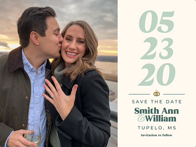 Save the Date rings save the date wedding
