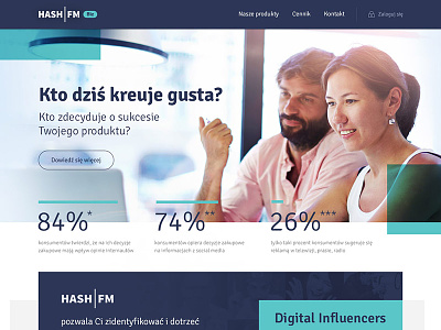 HashBiz onepage design landing onepage simple startup webdesing