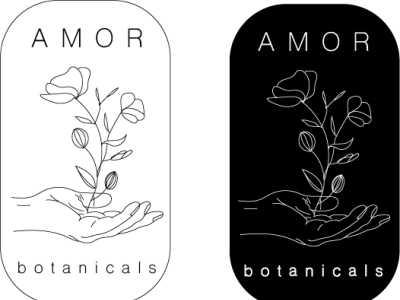 "Amor Botanicals" Logo